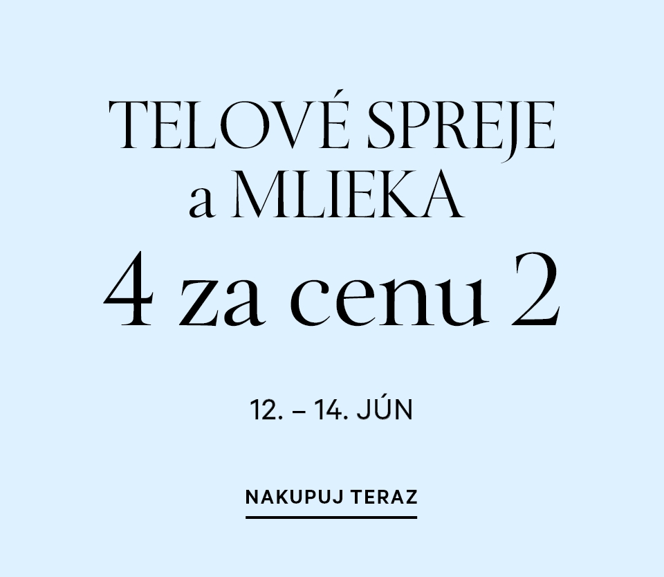 VS Telov&eacute; Spreje a Mlieka 4 za Cenu 2 Ponuka