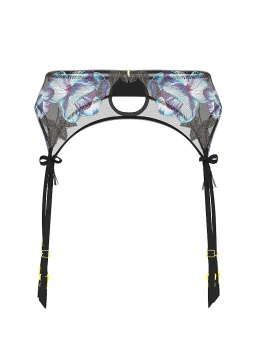 Podväzkový Pás S Výšivkou Electric Orchid