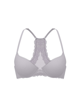 Perfect Shape – Push-Up Podprsenka S Čipkou A Racerback Strihom