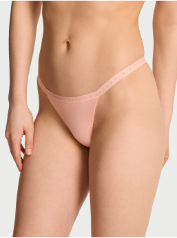 Elastické bavlnené V-string nohavičky