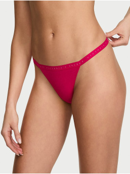 Elastické bavlnené V-string nohavičky
