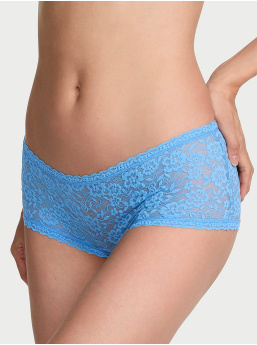 Čipkované nízkopásové boyshort nohavičky