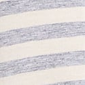 Medium Heather Grey/Coconut White Yd Stripe 