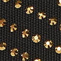 Black Gold Rhinestone 