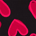 Black Grounded Heart 