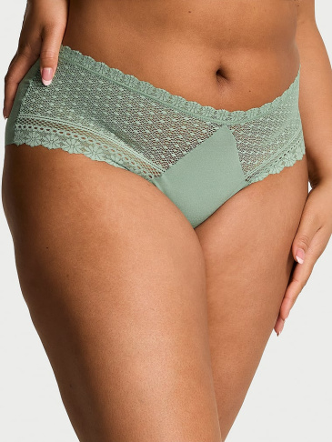 No-Show Daisy Lace Cheeky Nohavičky