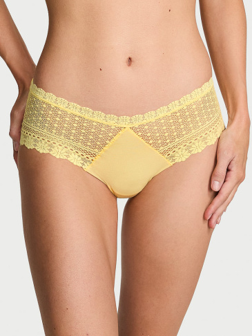 No-Show Daisy Lace Cheeky Nohavičky
