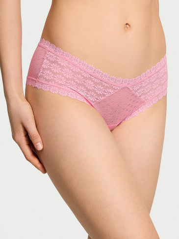 Daisy Lace Cheeky Panty - Čipkované Nohavičky