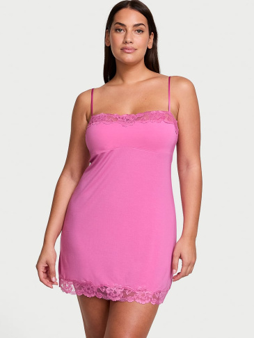 Dare To Dream Mini Slip S Čipkou A Volánikom