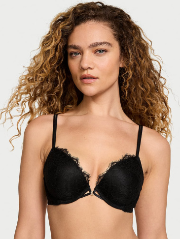 Čipkovaná Push-Up Podprsenka Rose