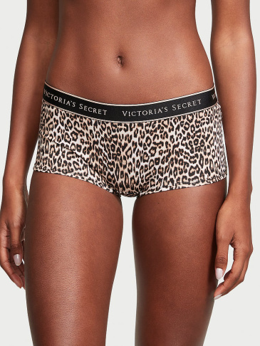 Bavlnené Nohavičky Boyshort S Logom