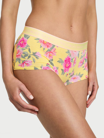 Bavlnené Nohavičky Boyshort S Logom
