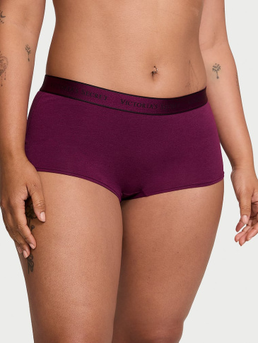 Bavlnené Nohavičky Boyshort S Logom