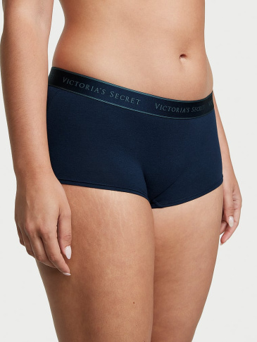 Bavlnené Nohavičky Boyshort S Logom