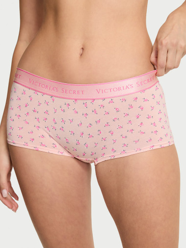 Bavlnené Nohavičky Boyshort S Logom