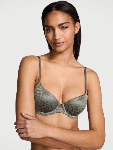 Ľahko Podšitá Podprsenka Demi Bra - Expedition Green