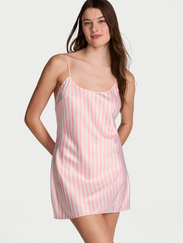 Saténové Mini Slipové Nohavice Heritage Stripe