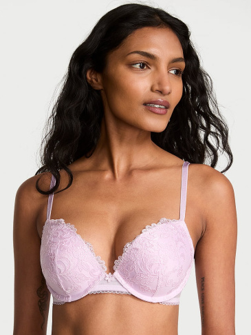Vintage Blossom Vyšívaná Push-Up Podprsenka