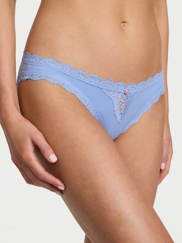 Bikini nohavičky s čipkovým lemom