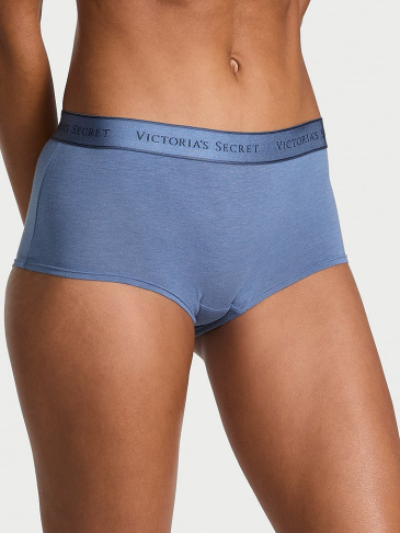 Bavlnené Boyshort Nohavičky s logom