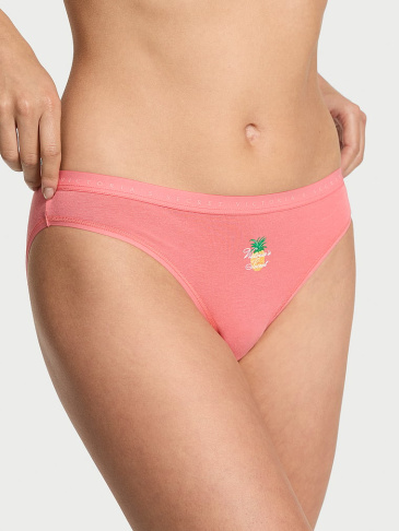 Elastické Bavlnené Bikini Nohavičky