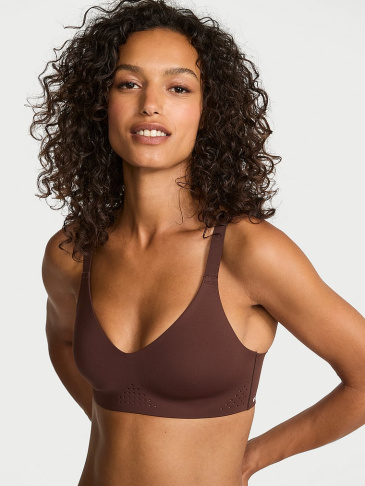 VSX Featherweight™ Stredne Podporná Športová Podprsenka S V-Výstrihom