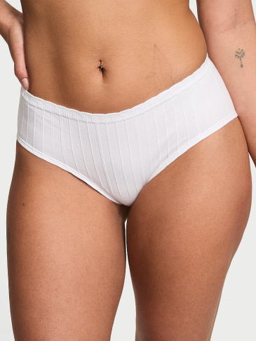 Nohavičky Stretch Cotton Rib Hiphugger