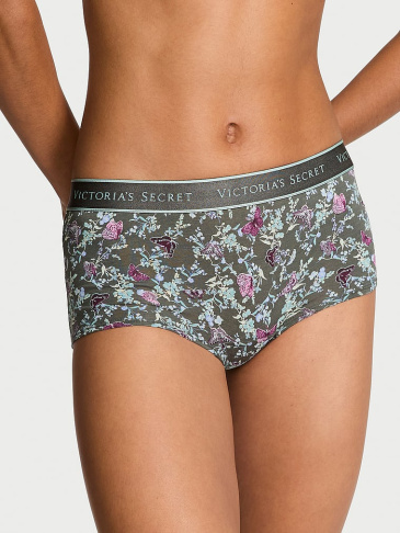 Bavlnené Nohavičky Boyshort S Logom