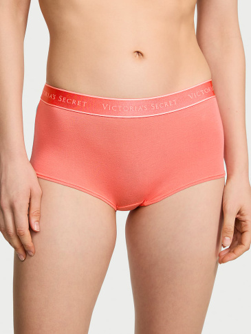 Bavlnené Nohavičky Boyshort S Logom