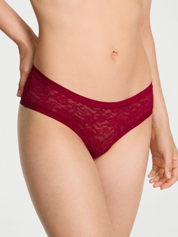 Čipkované Nohavičky No-Show Cheeky Panty