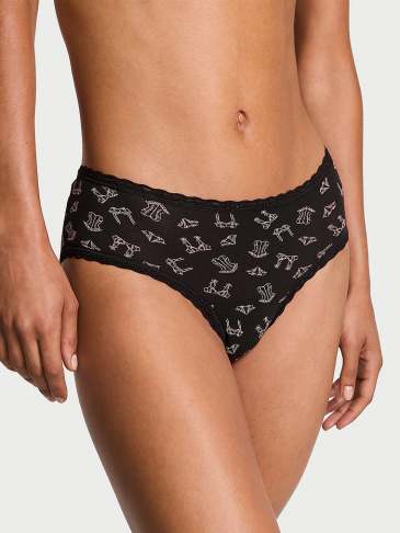Bavlnené čipkované nohavičky Cheeky Panty