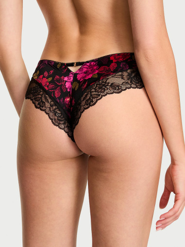 Čipkované Nohavičky S Vysokým Okrajom Rose Cheeky Panty