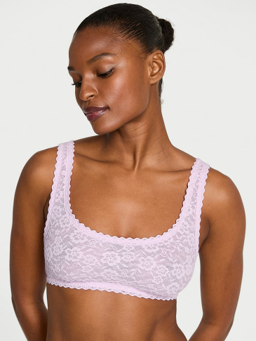 Čipkovaná Braletka Sexy Tee Lacie S Hlbokým Výstrihom