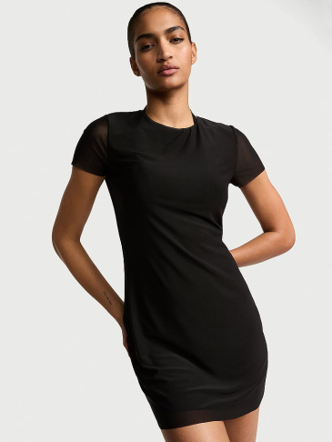 Beachwear Mesh Mini Dress