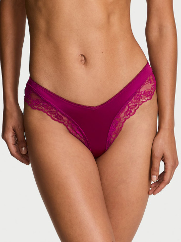 Čipkované Nohavičky S Vysokým Okrajom Rose Cheeky Panty