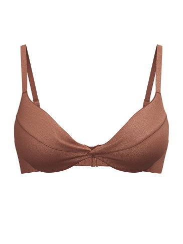Základná Push-Up Bikiny Podprsenka s Prekrúteným Detailom