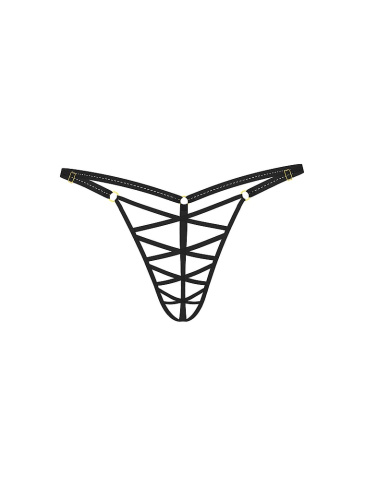 Strappy Lace-Up Adjustable V‑String