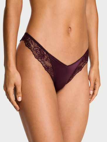 Čipkované Nohavičky S Vysokým Okrajom Rose Cheeky Panty