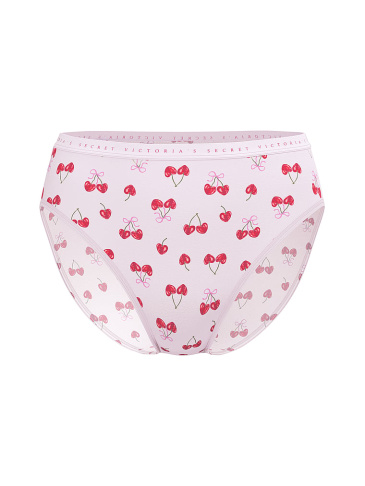 Stretch Cotton High-Leg Brief Panty