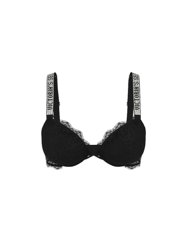 Bombshell Add-2-Cups  Push-Up Podprsenka, Remienok so Leskom