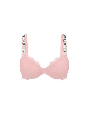 Bombshell Add-2-Cups  Push-Up Podprsenka, Remienok so Leskom