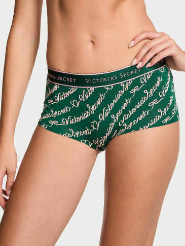 Logo Bavlnené Boyshort Nohavičky