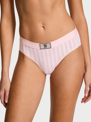Logo Cotton Shine Patch Nohavičky Hiphugger