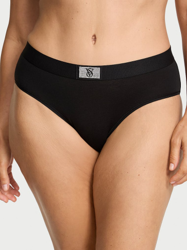 Logo Cotton Shine Patch Nohavičky Hiphugger