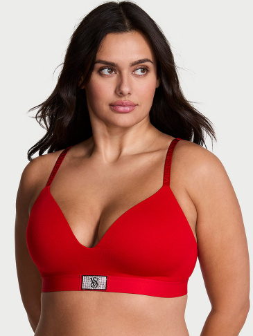 Shine Patch Lightly Lined Wireless Bra