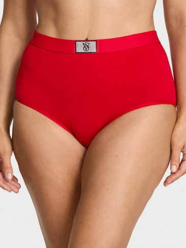 Logo Bavlnené Shine Patch Moderné Nohavičky Brief