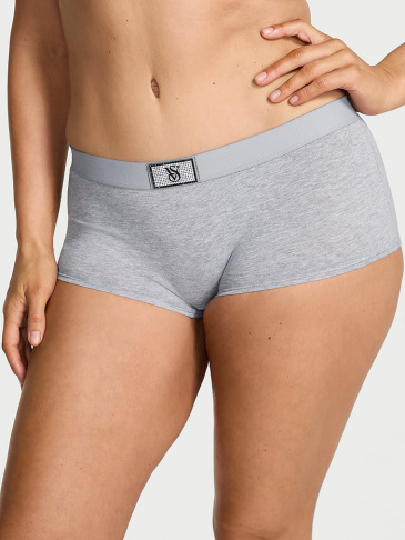 Logo Bavlnené Boyshort Nohavičky So Shine Patch