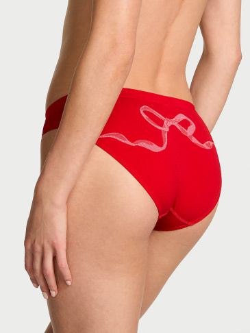 Seamless Bikini Nohavičky S Mašľou