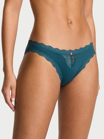 Bikini Nohavičky S Čipkovaným Lemom