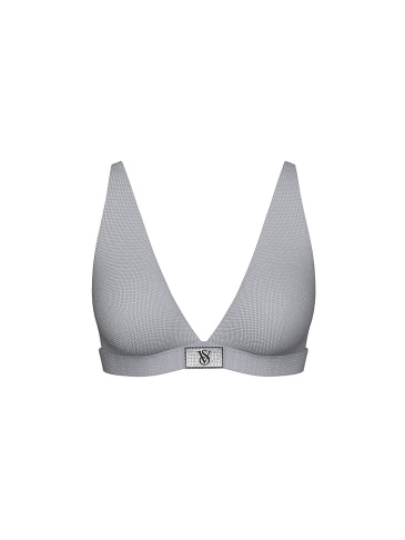 Shine Cotton Wireless Plunge Bralette